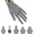 Часы Anne Klein Chain Reaction 4002GNRG фото 4