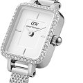 Часы Daniel Wellington Quadro Mini Lumine Bezel Silver DW00100732 фото 3